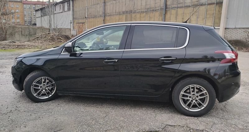 Peugeot 308 cena 36900 przebieg: 139000, rok produkcji 2015 z Zamość małe 106